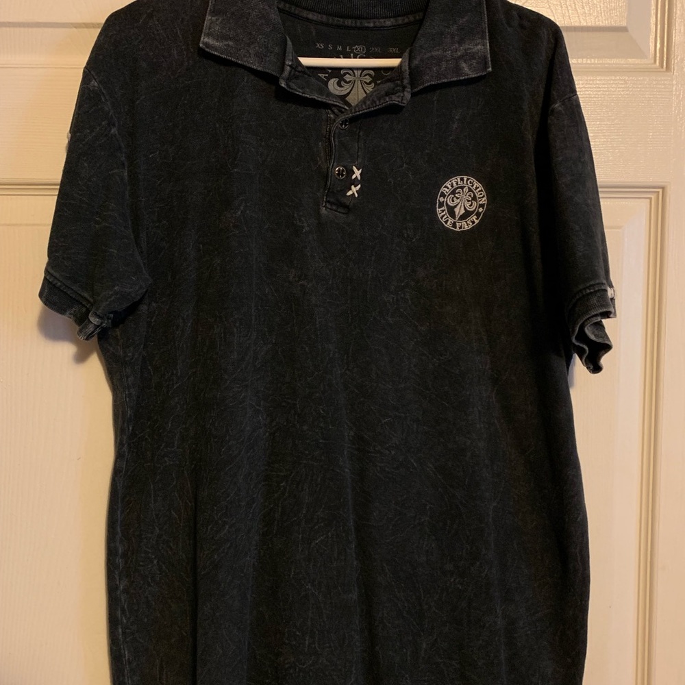 Men’s Affliction Collared Shirt